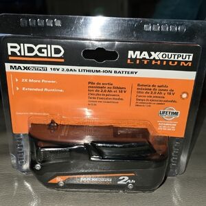 18V Lithium-Ion Battery - Black and Orange